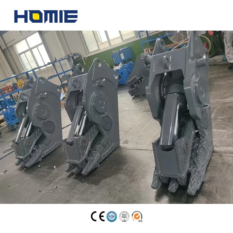 مرفق كسارة الحجر الهيدروليكي الهدم الثانوي آلة طاحونة الخرسانة الصخور الصغيرة للحفارة الصغيرة