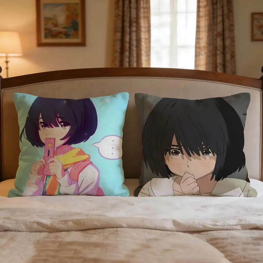 The Anthem of the Heart Cushion Cover 4Pcs Decorative Covers Soft Cushion Case for Sofa Couch Decor 40x40 45x45 Pillowcases