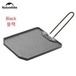 네이처하이크 캠핑 요리 팬 비 스틱 접이식 피크닉 프라이팬 휴대용 간편한 클린 그릴 하이킹 바베큐 저녁 프라이팬 캠핑조리기구 그리들 철판 캠핑 후라이팬