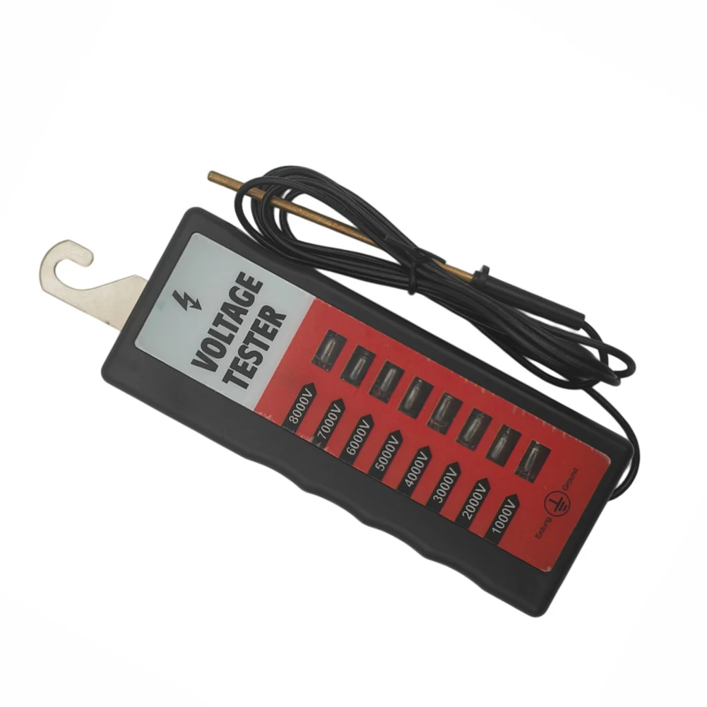 For Agricultural Security Electric Fence Tester Ranch Safety Tool for accurate Detection 1000-8000V Range Battery Free Operation