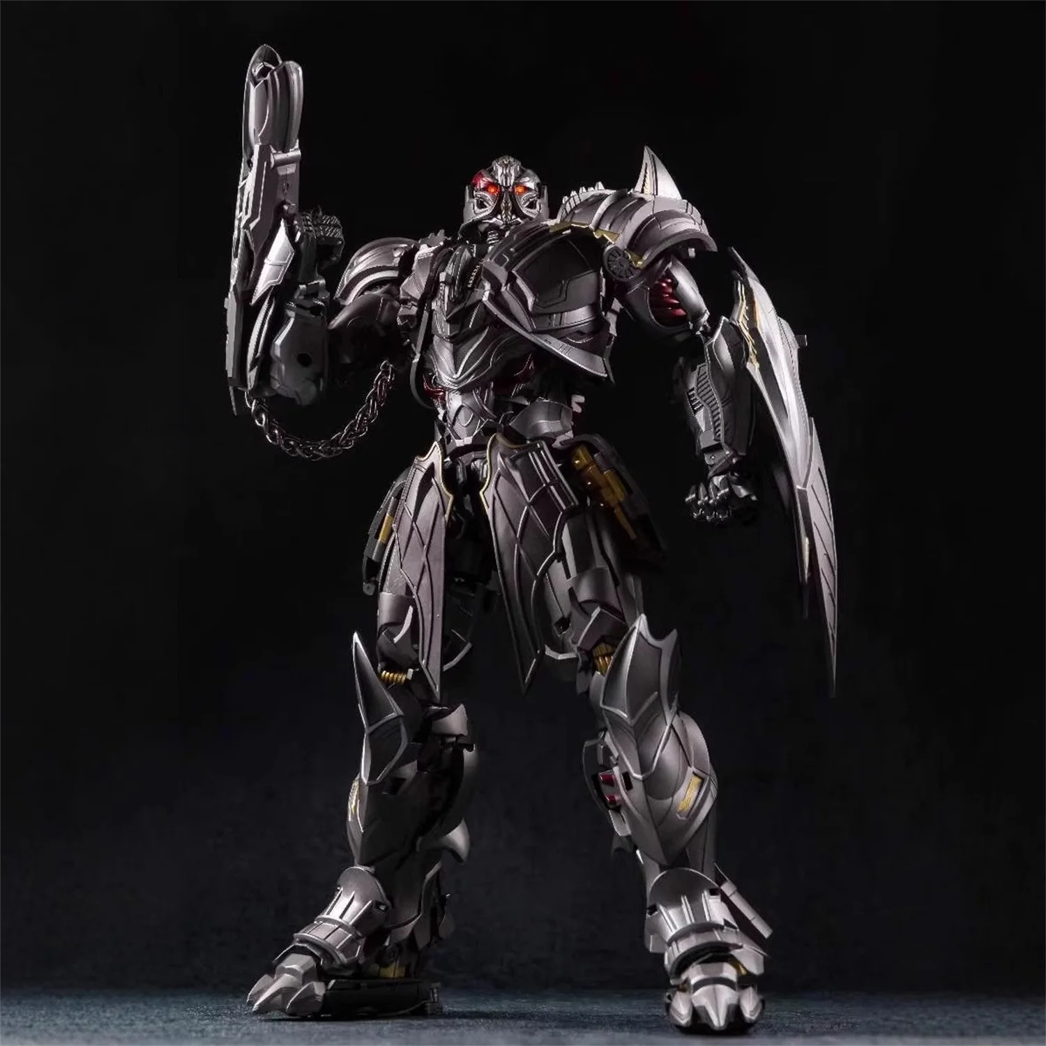اختيار BS02 BS02S التحول Galvatron Megotroun كبيرة الحجم KO UT R-03 فيلم سبيكة عمل الشكل روبوت تشوه نموذج