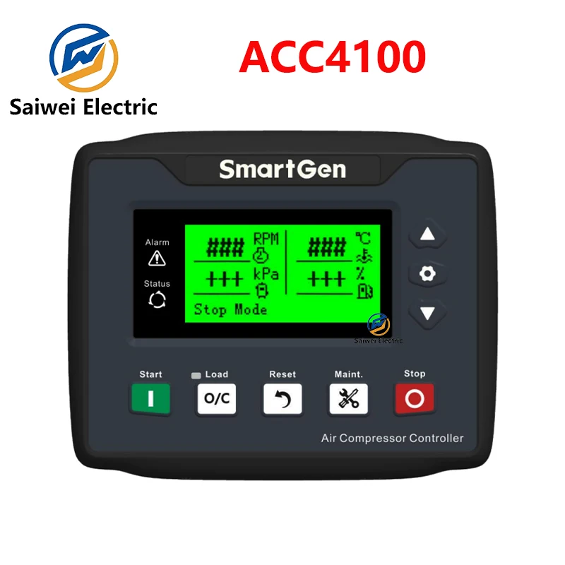 Smartgen ACC4100 ACC 4100 com RS485 HGM4100 Kompresor de ar de movimentação diesel asli