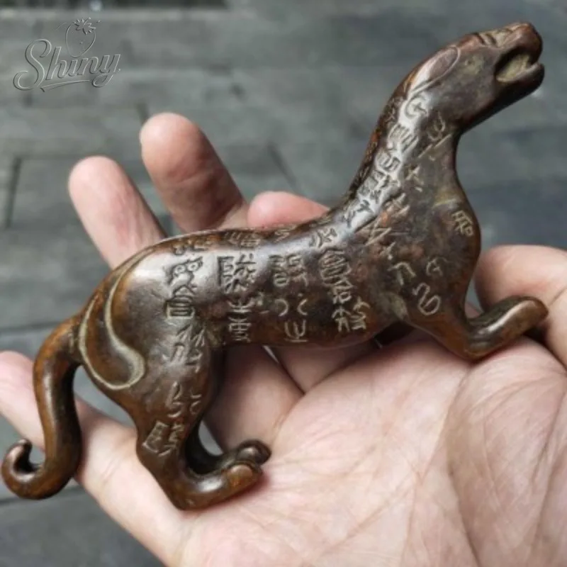 

Bronze Ware Collection: Antique Bronze Ware Ancient Military Tokens Qin Dynasty Du Hu Tokens Collection