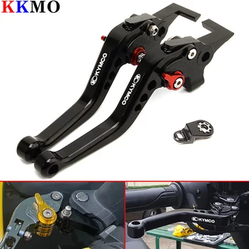KYMCO Accessories CNC Brake Adjustable Brake Clutch Levers For DownTown 125 200 300i 350i i XCITING 250 300 350 400 500 K-XCT