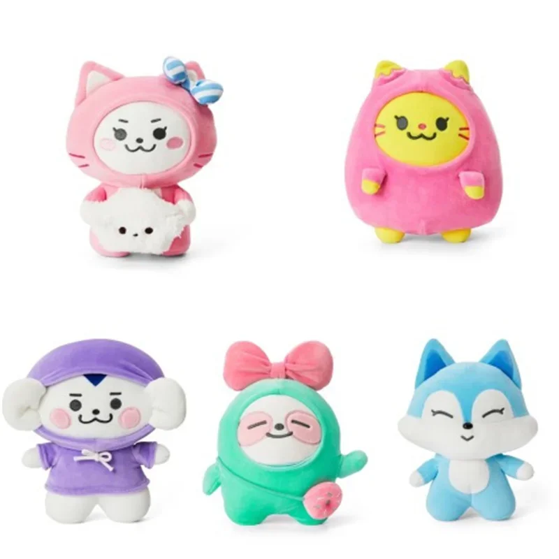 20cm ITZY WDZY Plush Doll Kawaii Korean KPOP Itzy Plushies Yuna Lia Yeji RyuJin ChaerYeong Decoration Dolls For Fans Gifts