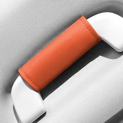 Nappa Leather Car Roof Armrest Protective Covers Feel Comfortable Non-slip Universal Car Interior Door Handle Protective Gloves