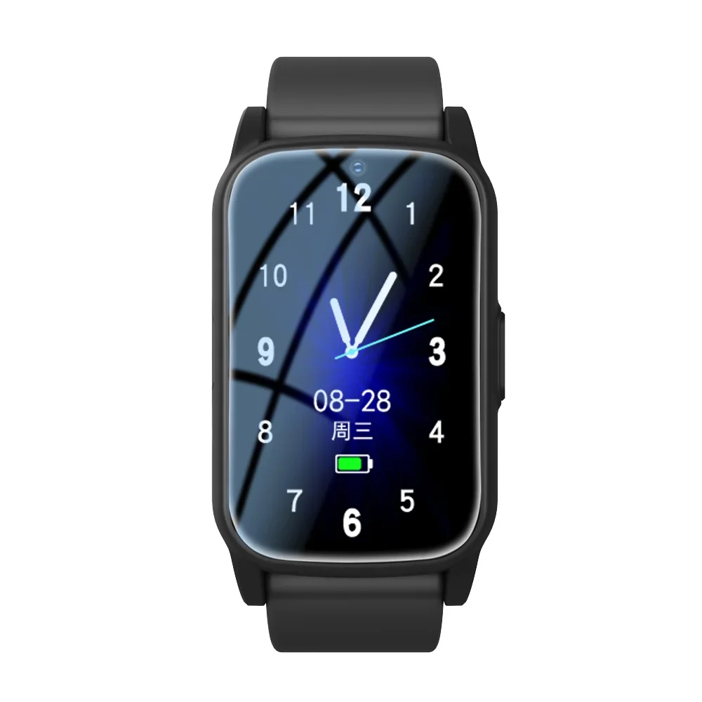 New Upgraded Version Elderly Smart Watch S5 GPS Location Fall Detection SOS Button Remote Monitor Video Call Android IP67 Square