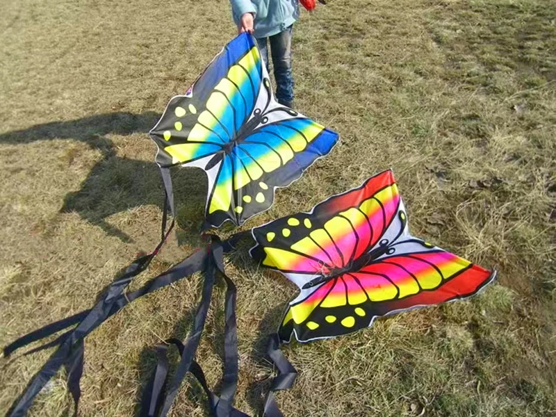 free shipping butterfly kite ripstop nylon birds eagle kite outdoor games Flying kite toy sports gel blasters windsurfing fun