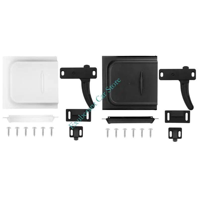 

Комплект дверных ручек и замковых крышек для правой руки, аксессуар для двери прицепа, простая установка для использования на