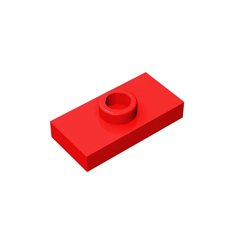 10Pcs MOC Parts 15573 Plate Modified 1 x 2 Compatible Bricks DIY Assmble Building Blocks Particle Kid Puzzle Brain Toy Gift