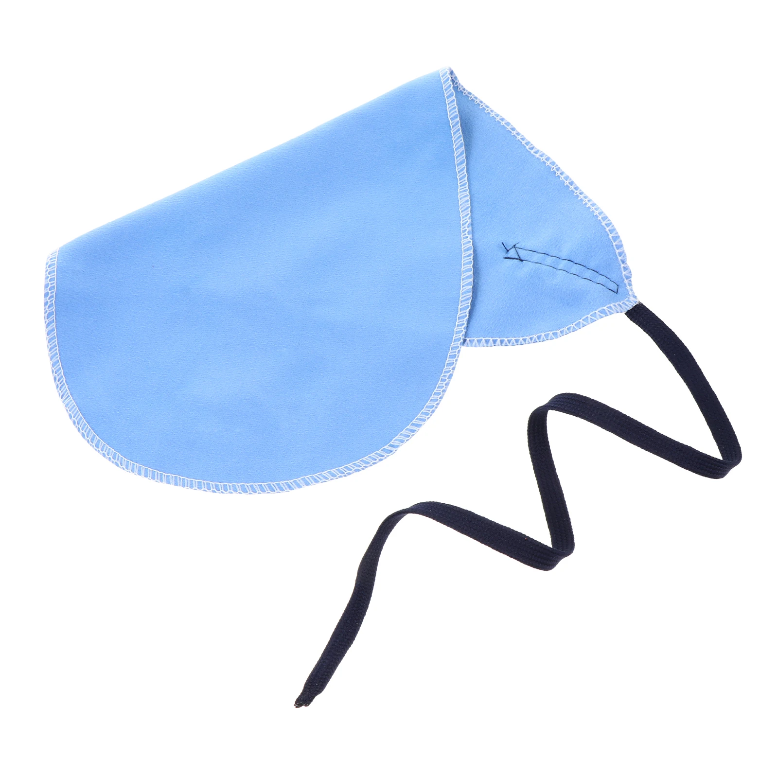 

2 PCS Cleaning Cloth Clarinet Sax Saxophone Accessory Pocket Piccolo Faux Suede for