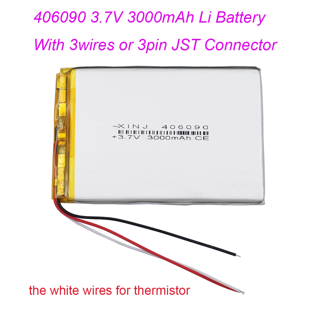 3.7V 3000Mah 11.1Wh… - image