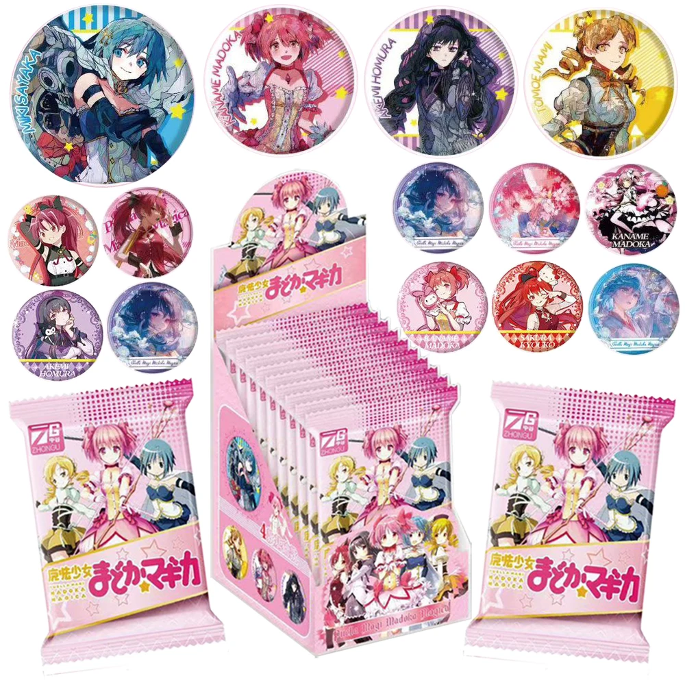 

Japanese Magic Transformation Child's Anime Collection Cute Beautiful Girl Creative Badge Toys Exquisite Christmas Brooch Gift