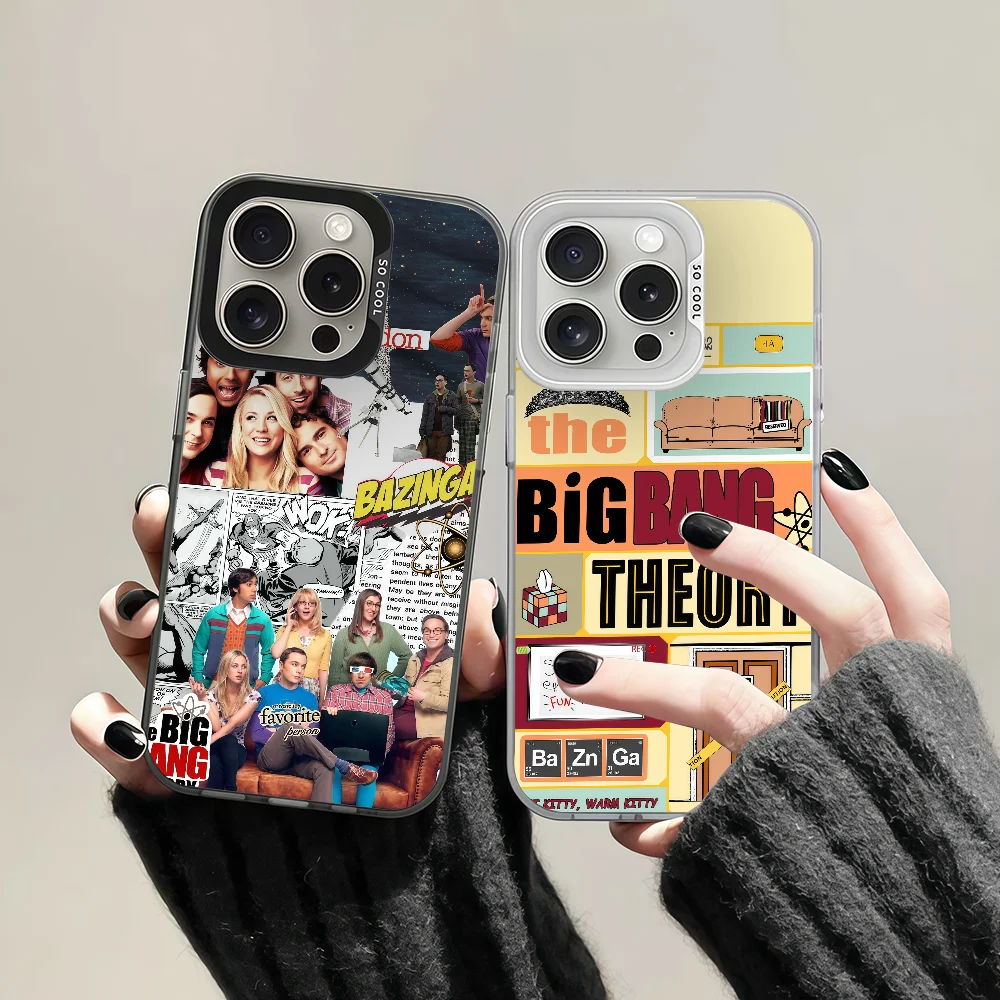 حافظة هاتف TV The Big B-Bang T-Theory لهاتف سامسونج A07 A17 A06 S25 S24 S23 4G 5G غطاء حماية IMD ملون #1