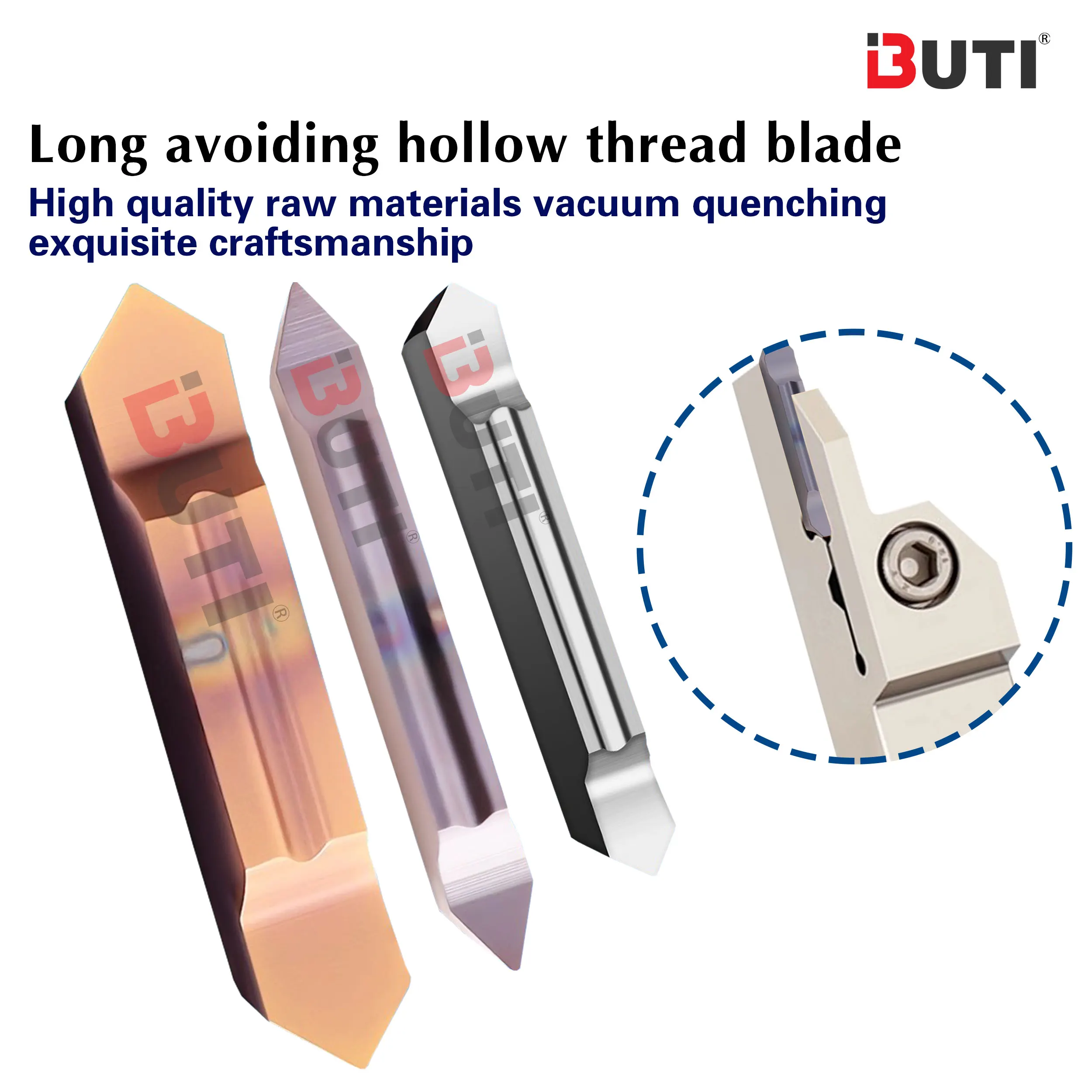 MGGN36001 MGGN39001 MGGN45502 Long Avoiding Hollow Thread Insert MGEHL/MGEHR1616 Outer Circle Shallow Groove Cut Off Tool Holder
