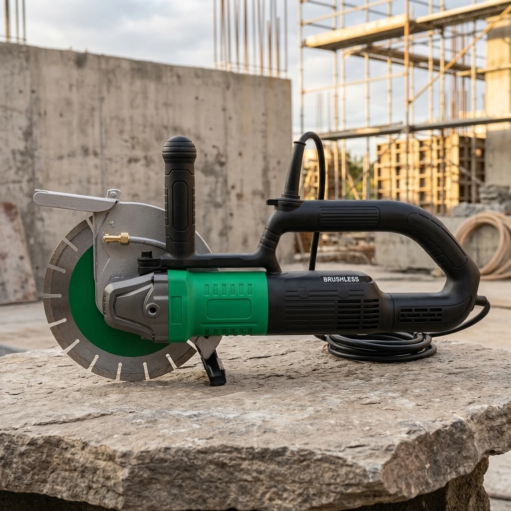 Brushless Industrial Electric Concrete Wall Conduit Groove Chase Cutting Maker Machine