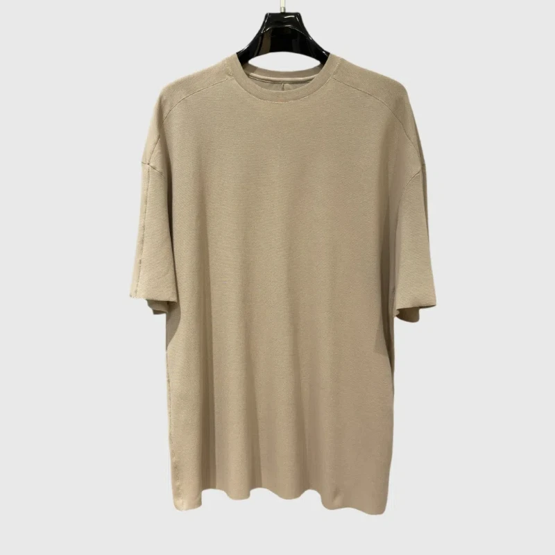 2025SS High Quality Solid Color T-shirt Y2k Clothes Men Women Casual Fashion T-shirts Tops Tees New Washed T Shirt