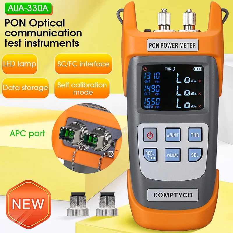 Handheld Fiber Optical PON Power Meter FTTX/ONT/OLT 1310/1490/1550nm