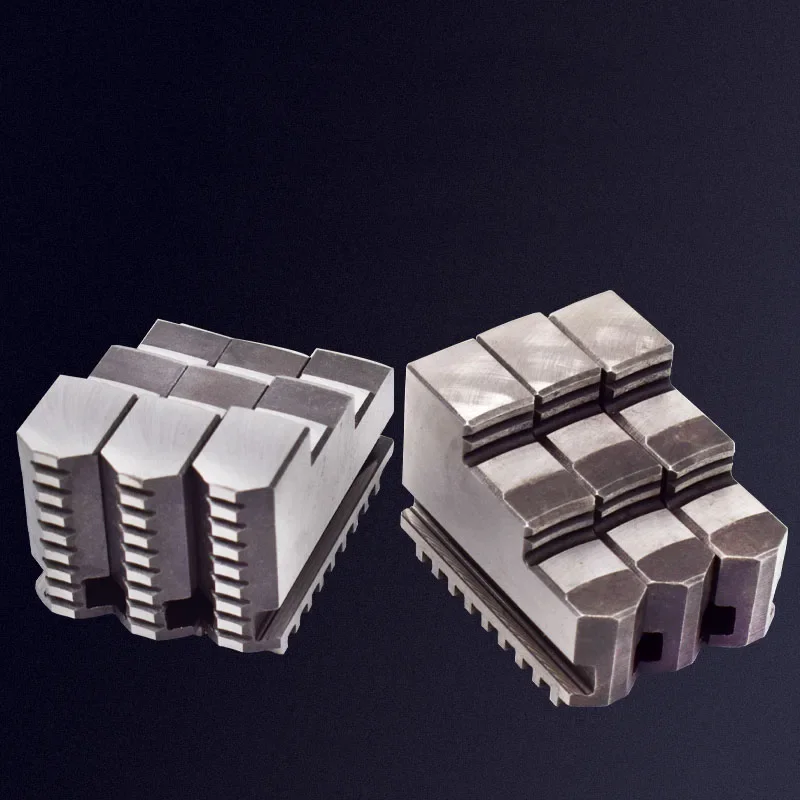 1set/3pcs Hard Chuck Jaws Claw Lathe Chuck 3 Claws Chuck Dedicated Claw Activity Positive/Negative Claw 80 100 125 160 200 250