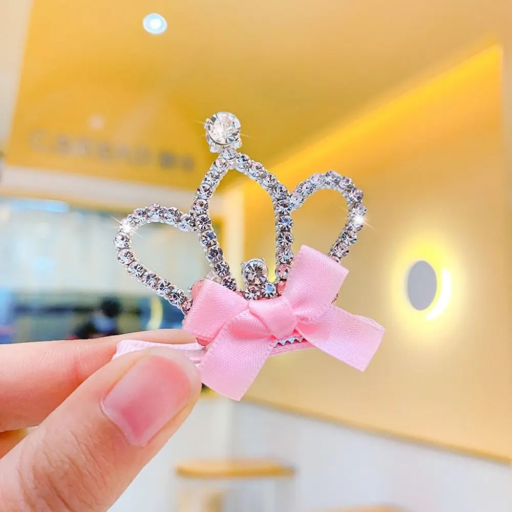 แฟชั่นน่ารัก Rhinestone Star กระต่ายหูสาว Headdress อุปกรณ์เสริมผมเด็ก Hairpin Headwear โบว์ผมคลิป