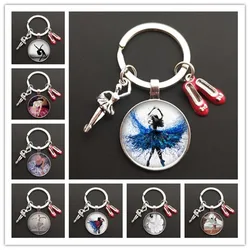 new ballerina ballerina handmade earrings I love dancing charm earrings, gift for ballet lovers