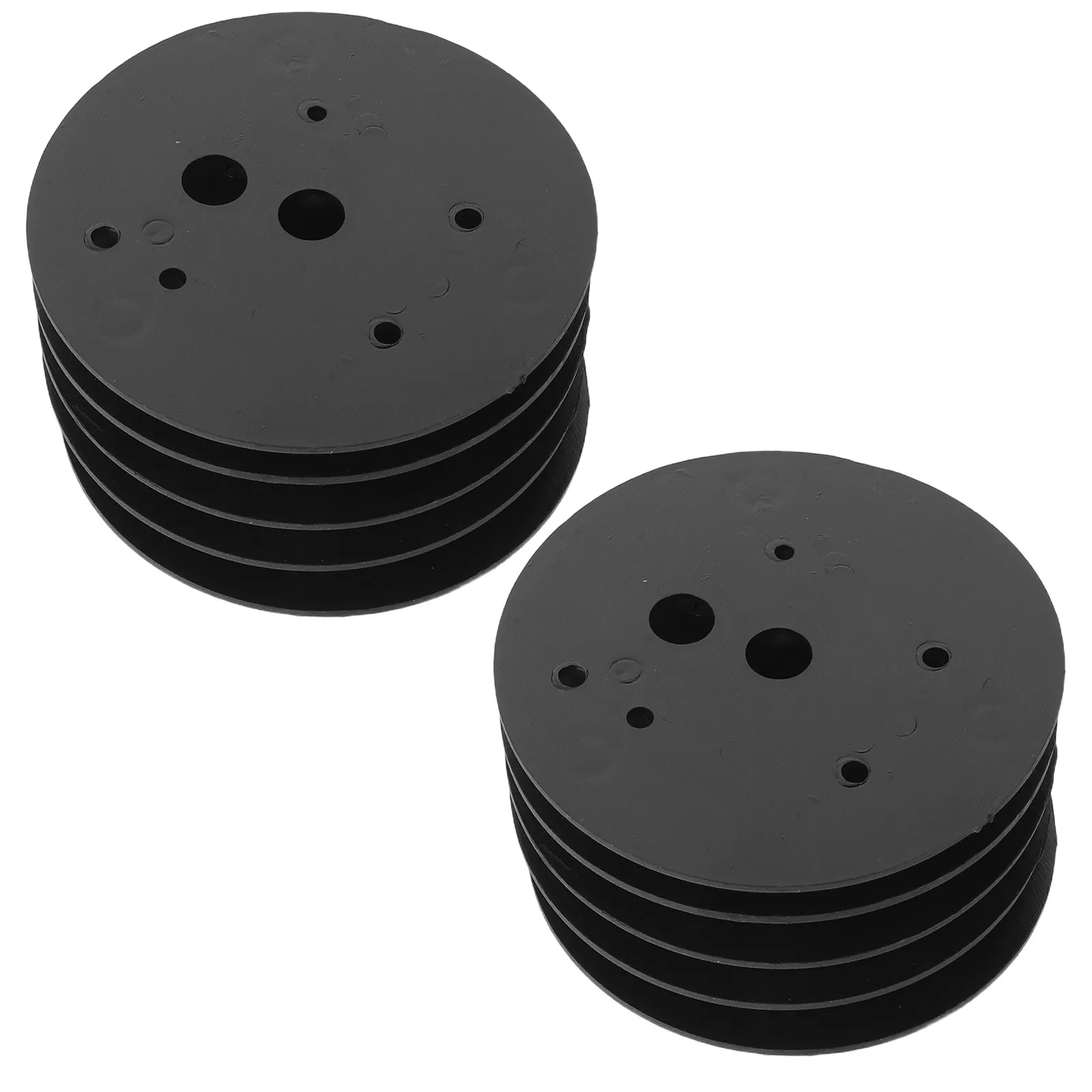 10Pcs Music Box Disc Plate Plastic Bases 85Mm DIY Replacement Spares for Mechanical Music Box Mechanism Repair Craft Supplies