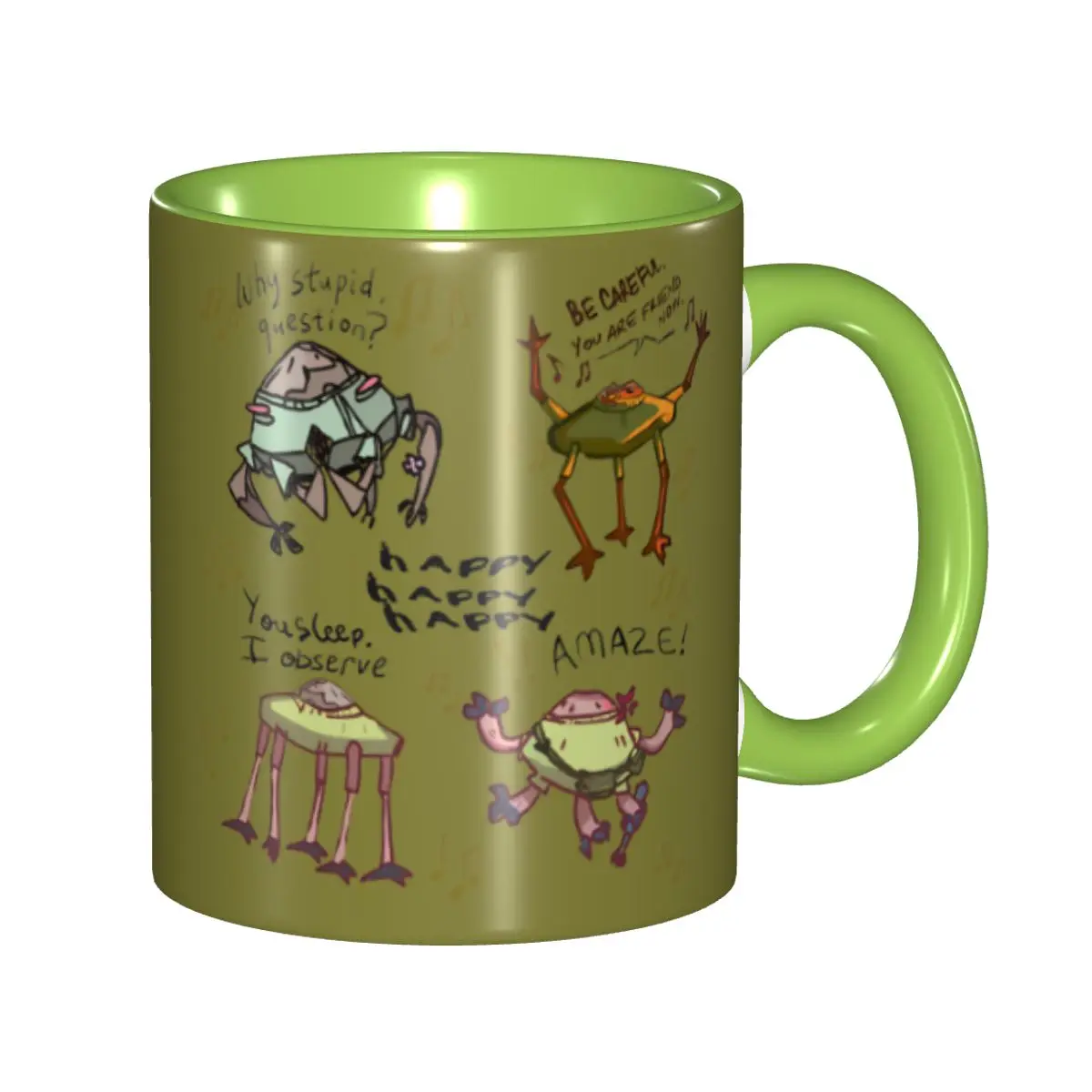 Rocky - Project Hail Mary Book Lover Gift Mugs for Friends Kawaii Tea Cup Birthday Present for Office