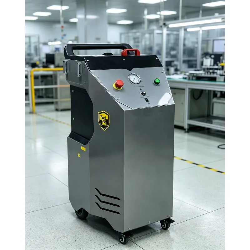 Heavy Duty Dry Ice Blasting Machine Portable Industrial  CO2 Dry Ice Blaster Machin Cleaner for Paint Grease Rust Removal