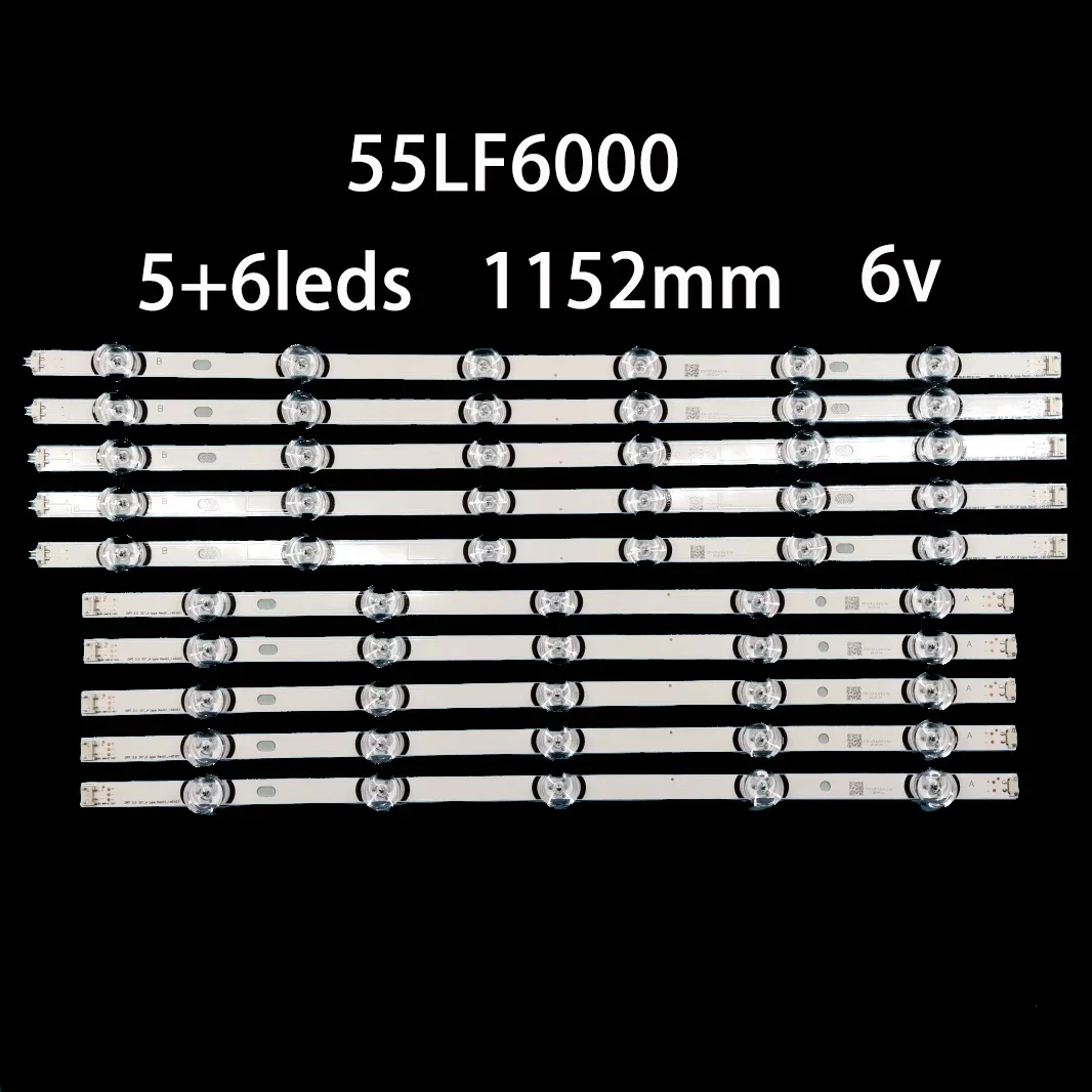 LED Backlight strip For 55LF5650 55LB561U 55LB572V 55LB580B 55LB580U 55LB5820 55LB582B 55LB5800 55LF650Y 55LF6000 55LB6100