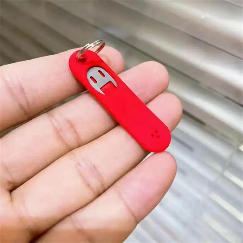 Creative Anti-lost Protection Card Removal Pin Mobile Phone Tablet Thimble Silicone SleevePortable Card Reader Thimble