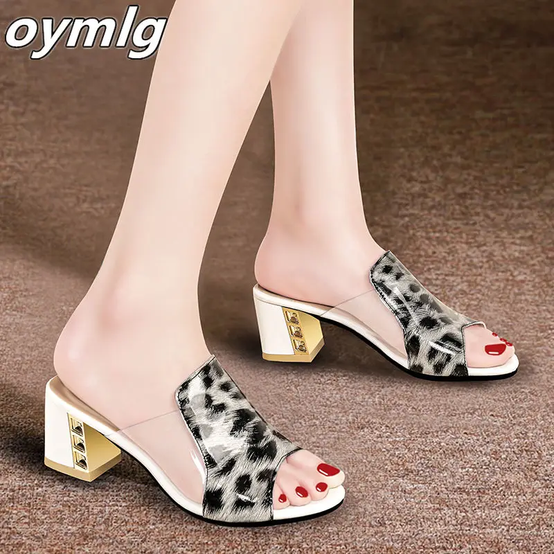 2020 women fashion spring  summer high heel sandals lady sexy comfortable sandals female cute pu leather sandals