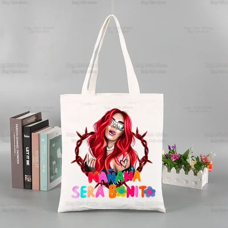 Karol G-Bolsas de compras para canta musical bolso de compras Bichota Manana Sera Bonitobolso de mano، bolso de hombro