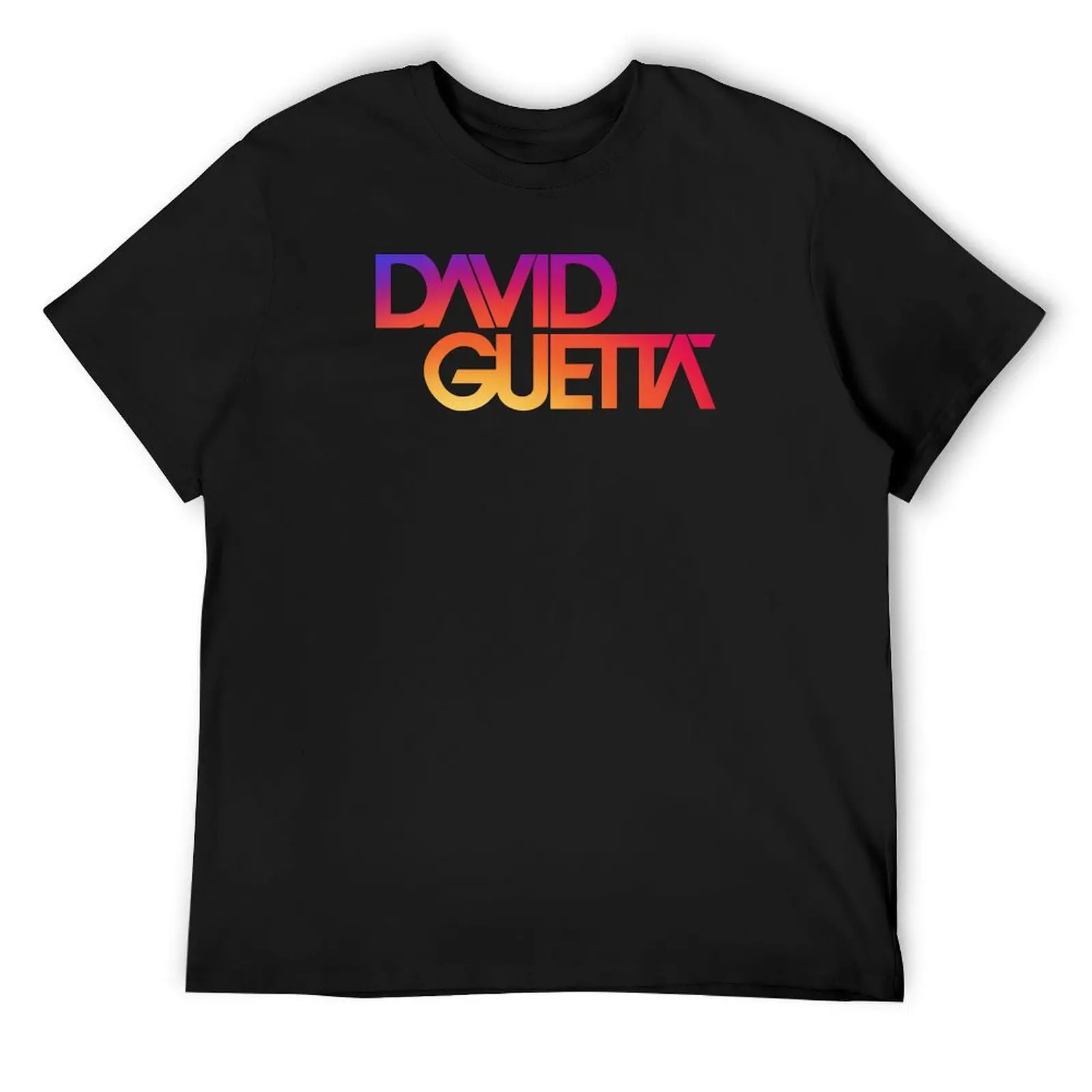 David Guetta sunset logo T-Shirt shirts graphic tees anime t shirts boys whites Men's t-shirts