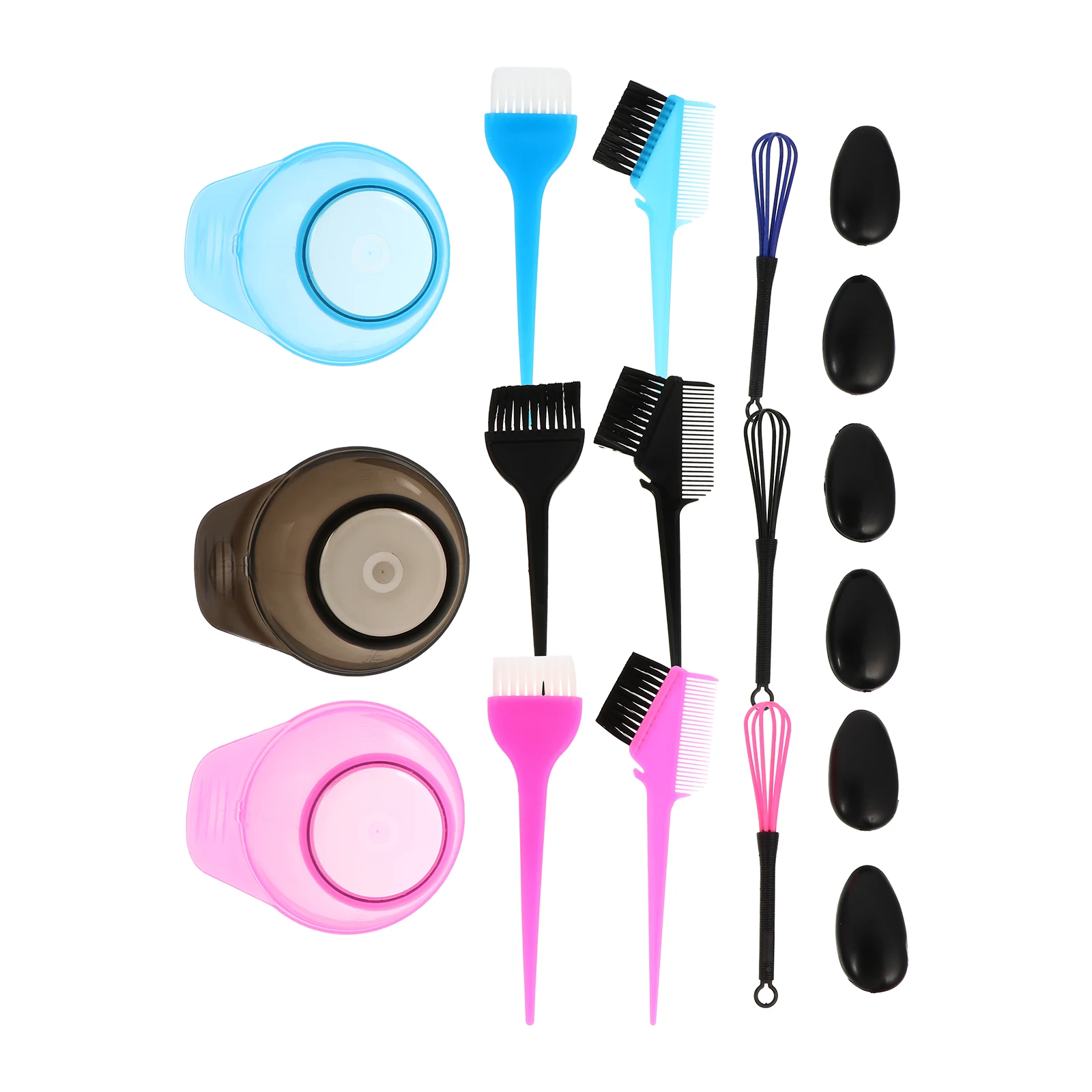 

Five Piece Hair Dyeing Tools Kit 3 Sets Professional Salon Use Hair Coloring Comb Bowl Tinting Accessories Premium Material