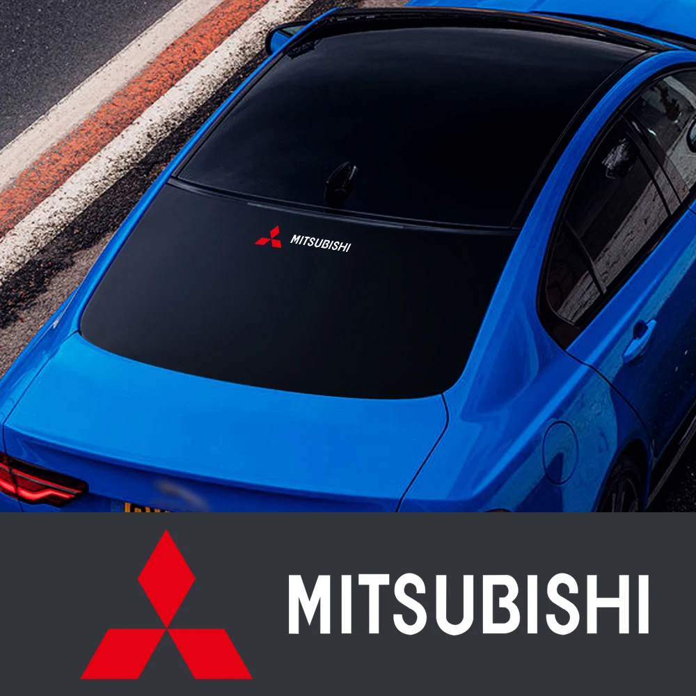 

2/4 шт. водонепроницаемые автомобильные наклейки виниловые художественные креативные значки для стайлинга автомобилей виниловые наклейки для Mitsubishi Ralliart Outlander Mirage Asx