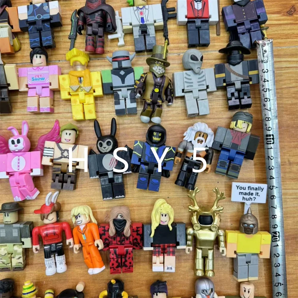 Original multi style 6.5cm~8.5cm modular robot for children\'s play house toy figurines