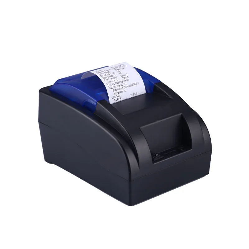 

ATU&UTVCheap 58mm BT Ticket Thermal Printer Apk 58HUAI Thermal Receipt Printing Black and White Free Spare Parts HS-58HUAI HSPOS