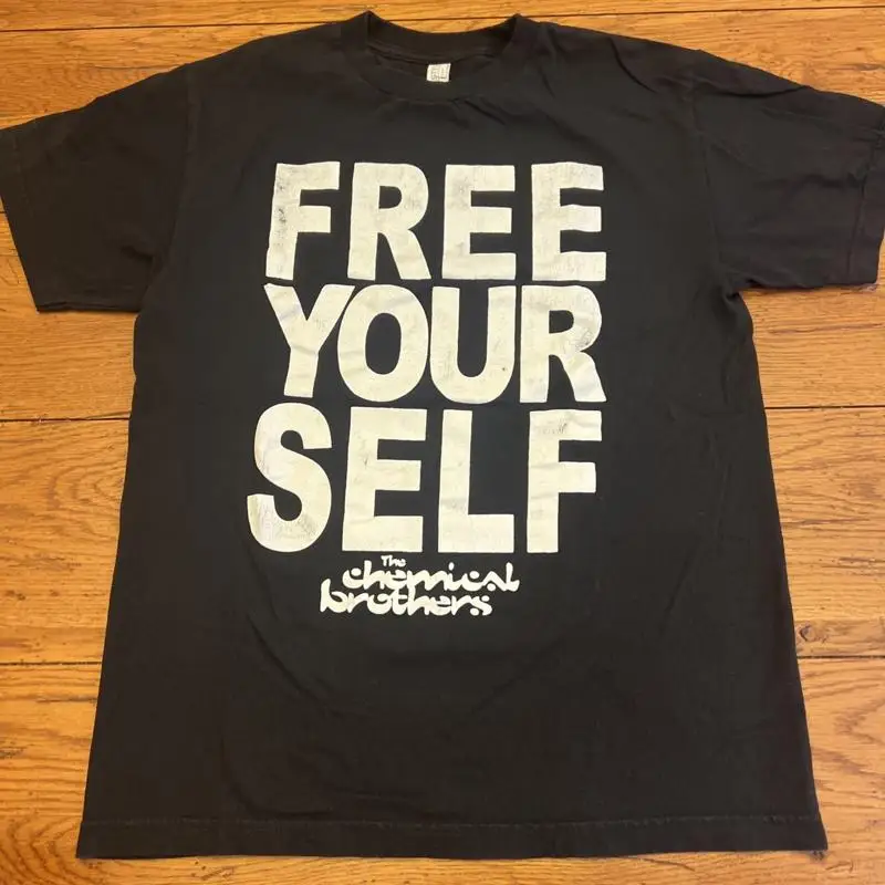 The Chemical Brothers ConcerT T Shirt Free Your Self Size M