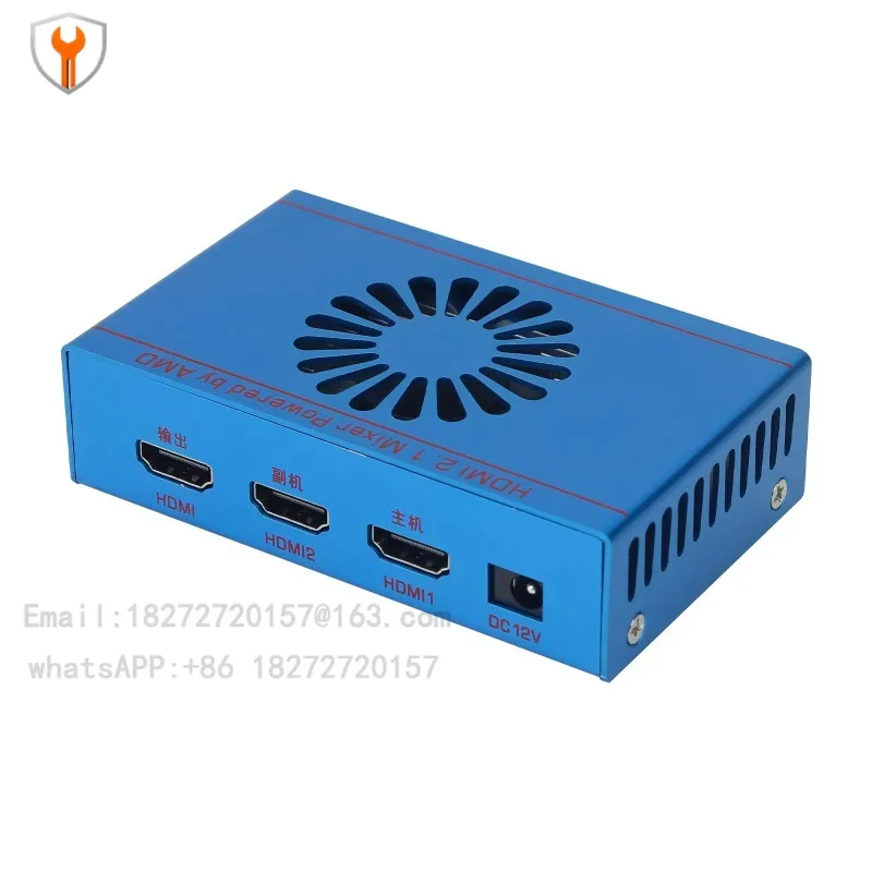 6th Generation Mini DMA Video Overlay Box DMA Video Processor Supporting 2K144/1K240