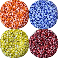 10g Czech Glass Seed Beads Charm Stripe Crystal for Jewelry Making DIY Handmade Bracelet Nacklace Earrings Accessories