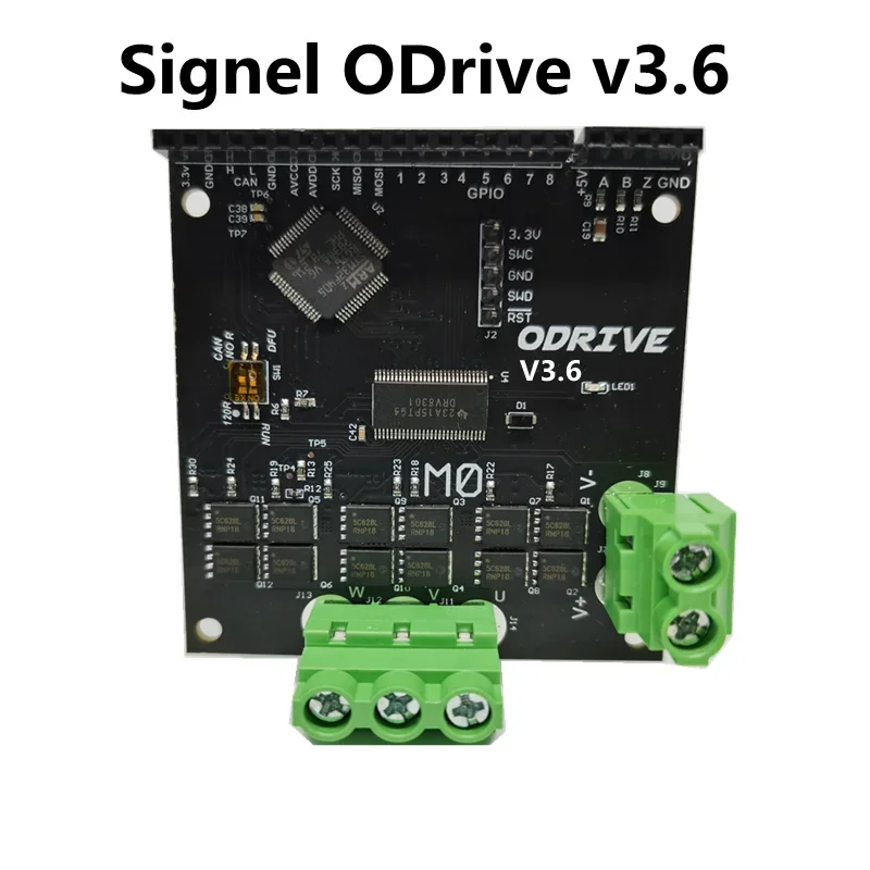 Single drive version ODrive-3.6 electrically adjustable high-performance and high-precision brushless servo motor drive BLDC FOC