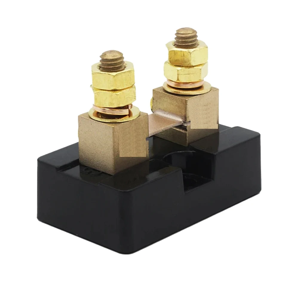 Brass Manganese DC Shunt 100A 100mV for Ammeter Circuits Requiring Consistent Accuracy and Mechanical Durability