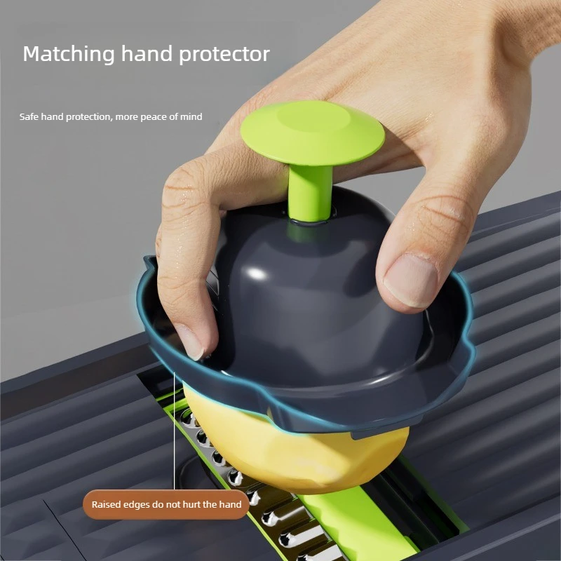 Vegetable Slicer & Grater, Stainless Steel Multifunctional Tool for Shredding, Slicing, Julienne, Ideal for Home Cooking
