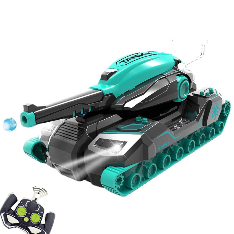 Rc Tank Toy 2.4G Radio Controlled Car 4WD Crawler Water Bomb War Tank Control Gestures Multiplayer Tank RC Toy For Boy Kids Gift