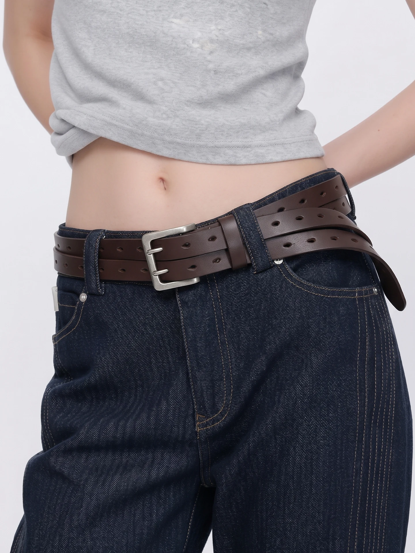 ixzakka-cinturon-de-cuero-genuino-geometrico-asimetrico-para-hombres-y-mujeres-cinturon-decorativo-hueco-con-doble-boton-ve