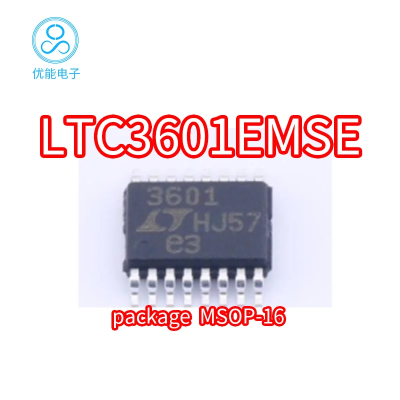 LTC3601EMSE screen printing 3601 MSOP16 packaging LTC3601EMS LTC3601 power chip