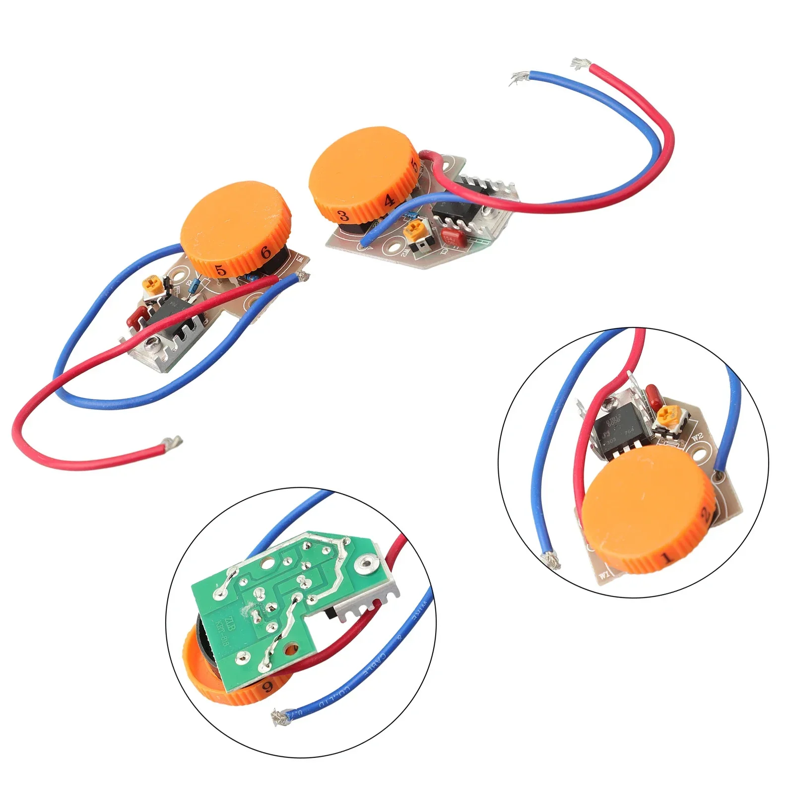 

2PCS 250V 12A Angle Grinder Switch Replacement Electric Power Tool Polishing Machine Speed Control Controller Switch