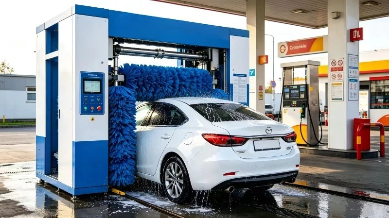 Fully Automatic Car Wash Machine Multi-Payment QR Code Card Swipe Unattended Operation For 24-Hour Self Service Car Wash