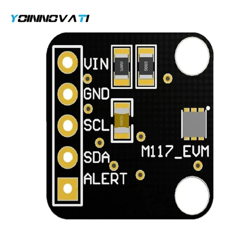1PCS 2PCS M117 High Precision Temperature Sensor, 16-bit Output, 0.004°C High Resolution Detection Module