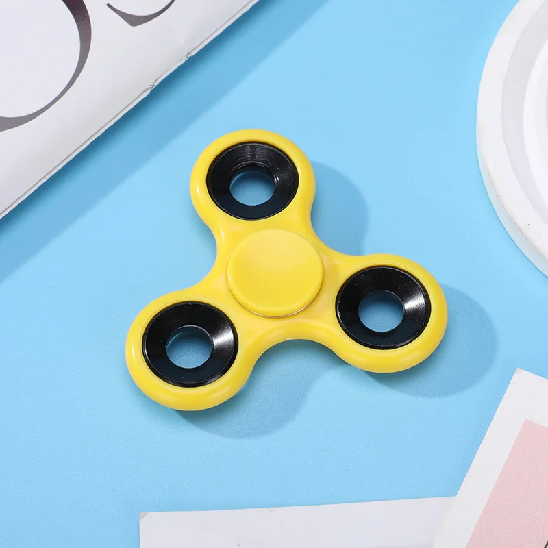 Pocket Fidget Spinner، أرقام ABS مدمجة لتخفيف القلق أثناء السفر، لعبة تخفيف التوتر الصامتة للسيارة والطائرة #5